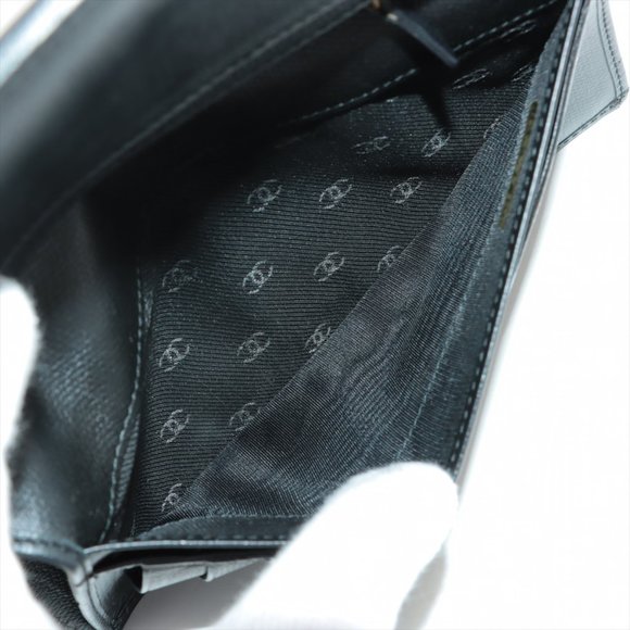 CHANEL Black Leather Long CC Continental Wallet - Picture 5 of 14